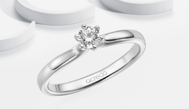 Anillos de diamantes cuarto de quilate 0,25ct