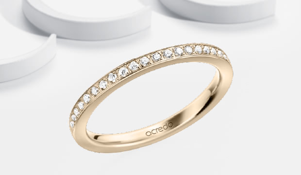 Joyas con diamantes en Oro de Firma | acredo