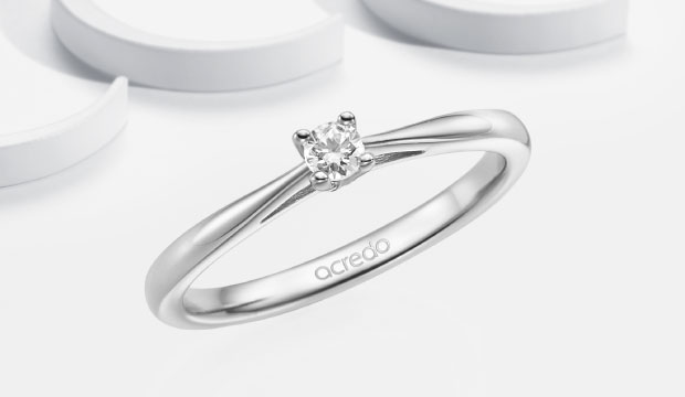 Anillos de compromiso perfectos hasta 1.000 euros | acredo