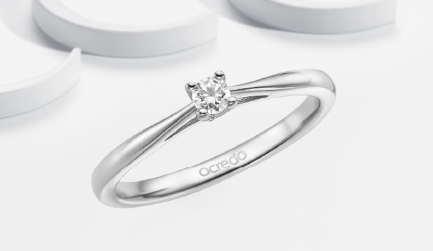 Anillos de compromiso perfectos hasta 1.000 euros | acredo