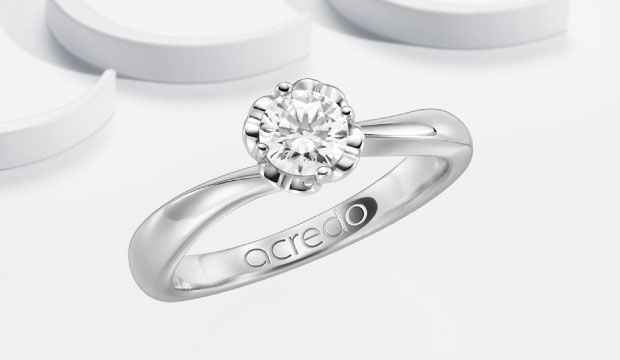 Anillos de compromiso con diamante | Para su amor