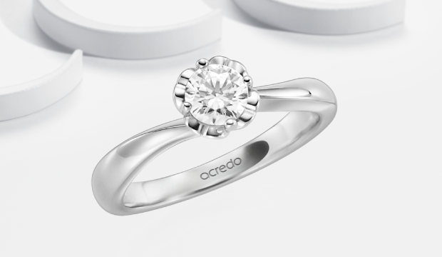 Anillos de compromiso con diamante | Para su amor