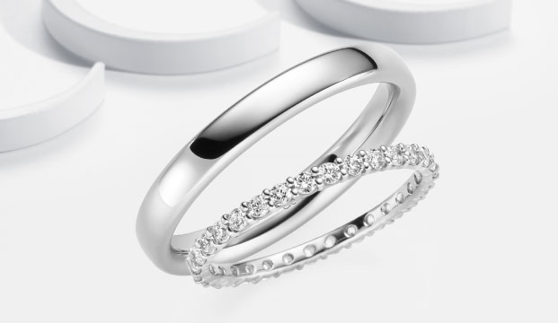 Anillo de boda con anillo conmemorativo | acredo