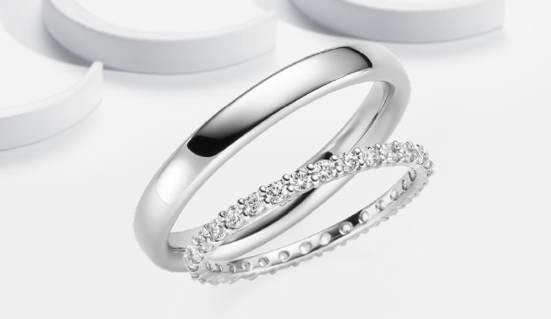 Anillo de boda con anillo conmemorativo | acredo