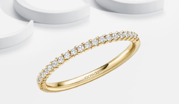 Anillos Memoire hasta 0,10 ct por piedra