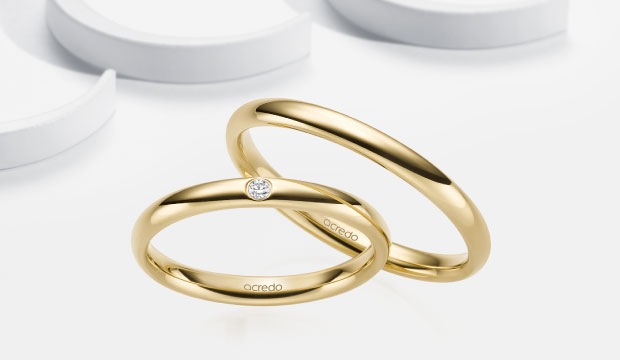Alianzas perfectas en oro | acredo