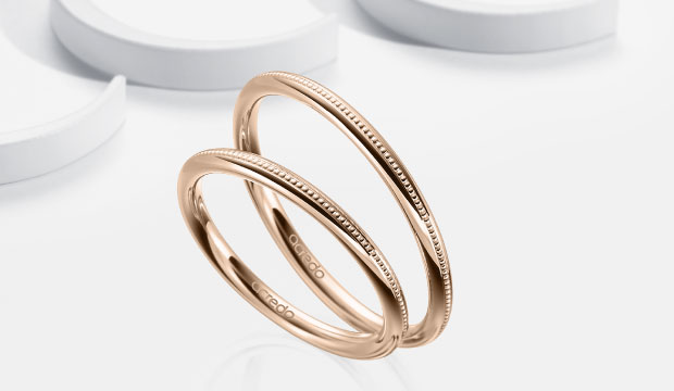 Alianzas de oro rosa