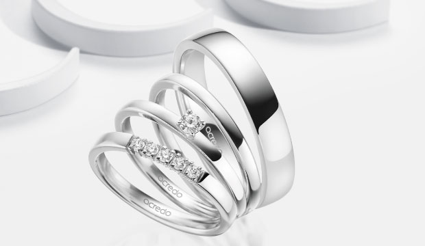 Juegos de anillos de boda