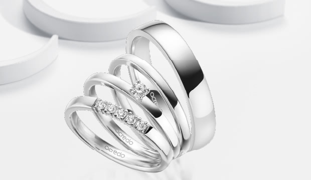 Juegos de anillos de boda