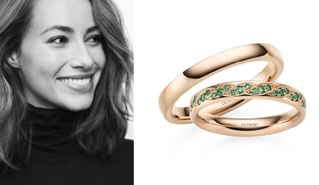 Anillos de boda elegantes, anillos de compromiso | acredo